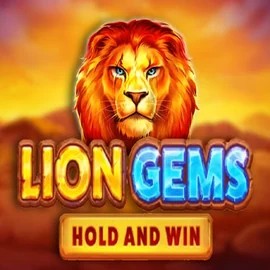 Lion Gems Hold and Win logo by Playson Safe Casino