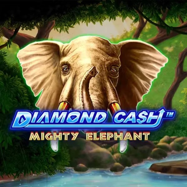 Diamond Cash Mighty Elephant slot icon by Greentube, available at Safe Casino