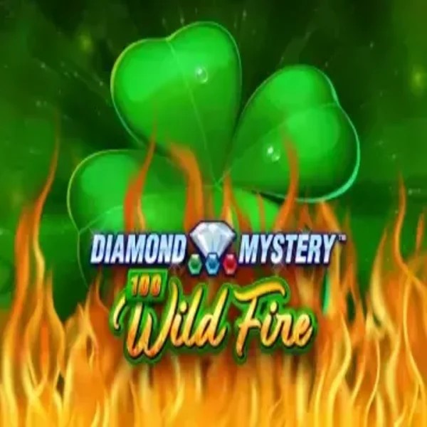 Official Slots logo: Diamond Mystery 100 Wild Fire by Greentube at Safe Casino