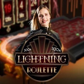 Lightning Roulette slot visual from Evolution available on safecasinopt.pt