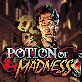 Slots logo of Potion of Madness from Play'n GO at Safe Casino